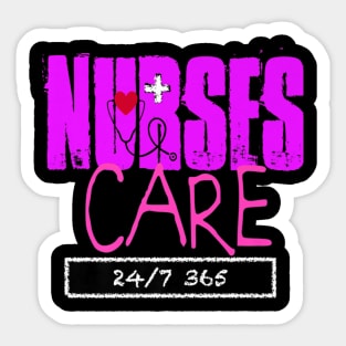 Nurses care    days your favorite caregiver Sticker